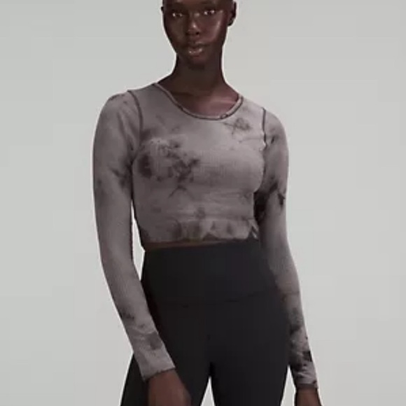 lululemon athletica Tops - NWOT Lululemon Ebb to Street Ling sleeve shirt size 12.